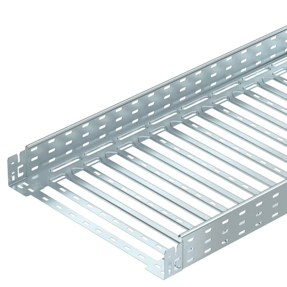 OBO Bettermann MKSM 850 FS MKSM kábeltálca perforált, gyorsösszekötővel 85x500x3050 szalaghorganyzott, DIN EN 10346 (6059090)
