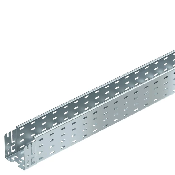 OBO Bettermann MKSM 110 FS MKSM kábeltálca perforált, gyorsösszekötővel 110x100x3050 szalaghorganyzott, DIN EN 10346 (6059156)