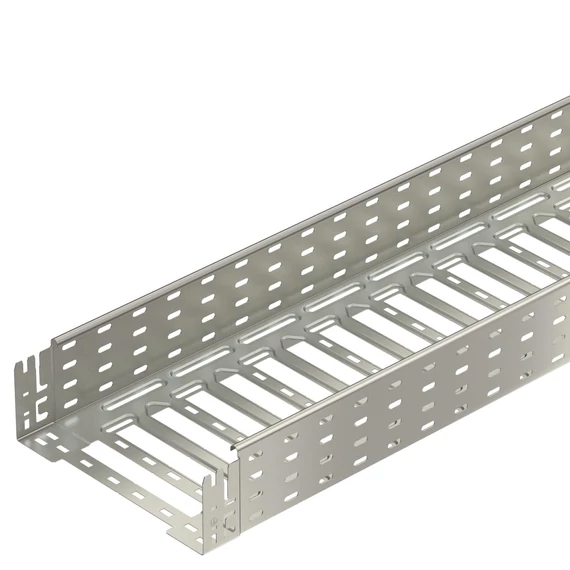 OBO Bettermann MKSM 130 A2 MKSM kábeltálca perforált, gyorsösszekötővel 110x300x3050 felületkezelés nélkül, utókezelt (6059196)