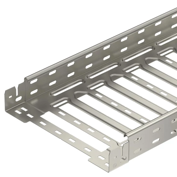 OBO Bettermann SKSM 610 A2 SKSM Kábeltálca gyorsösszekötővel, perforált 60x100x3050 felületkezelés nélkül, utókezelt (6059490)