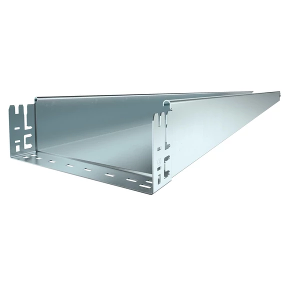 OBO Bettermann SKSMU 130 FS SKSMU kábeltálca perf. nélkül gyorsösszekötővel 110x300x3050 szalaghorganyzott, DIN EN 10346 (6059842)