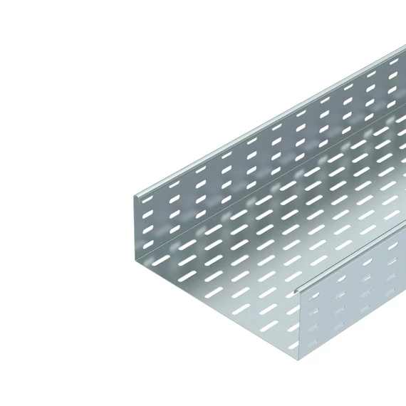 OBO Bettermann MKS 130 FS kábeltálca MKS perforált 110x300x3000 szalaghorganyzott, DIN EN 10346 (6060307)