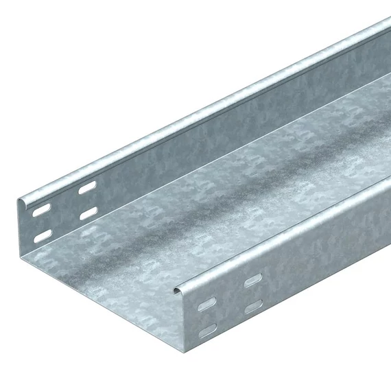 OBO Bettermann MKSU 640 FS kábeltálca MKSU perf. n., összekötőfurattal 60x400x3000 szalaghorganyzott, DIN EN 10346 (6063225)