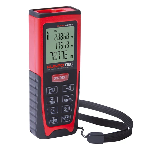 RUNPOTEC Runpometer RM 80 Lézeres távolságmérő (101080)
