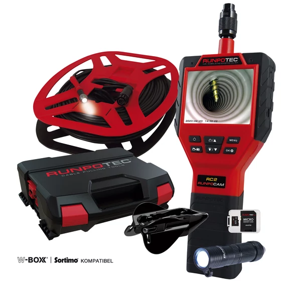 RUNPOTEC RUNPOCAM RC2 30m multifunkciós vizsgáló kamera (101400)