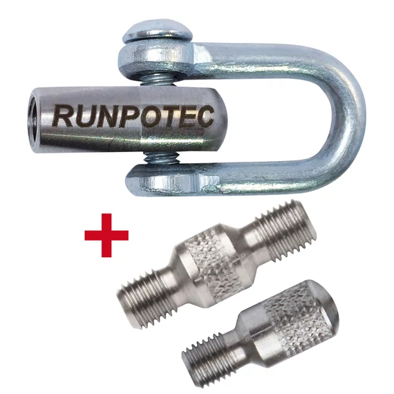 RUNPOTEC Rozsdamentes acél bilincs, RTG12 menettel (203830)