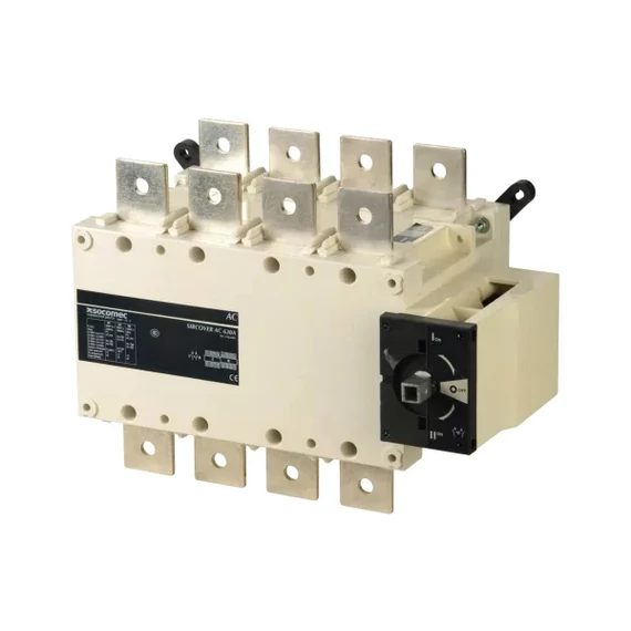 SOCOMEC SIRCOVER 4X630A F (mechanikus átkapcsoló I-0-II, hajtás nélkül) (41AC4063)