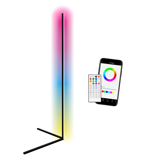 COMMEL WiFi-s, okos saroklámpa, RGB, 2,4GHz, magasság 140cm, 110-240 V~, 12V (405-502)