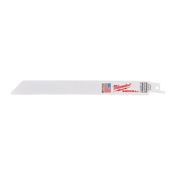 Milwaukee Szablyafűrészlapok 200/2,5/1,8 mm Bimetál, Co 5 db, Fa / Fém / Műanyag (48005293) (48475193)