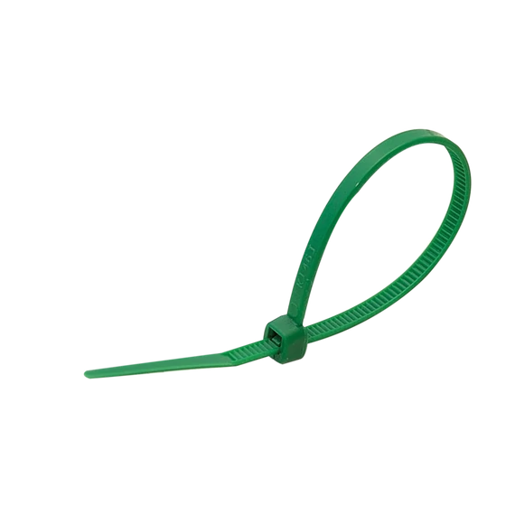 TRACON Normál kábelkötegelő, zöld, 203x4,6mm, D=2-52mm, PA6.6 (190Z)