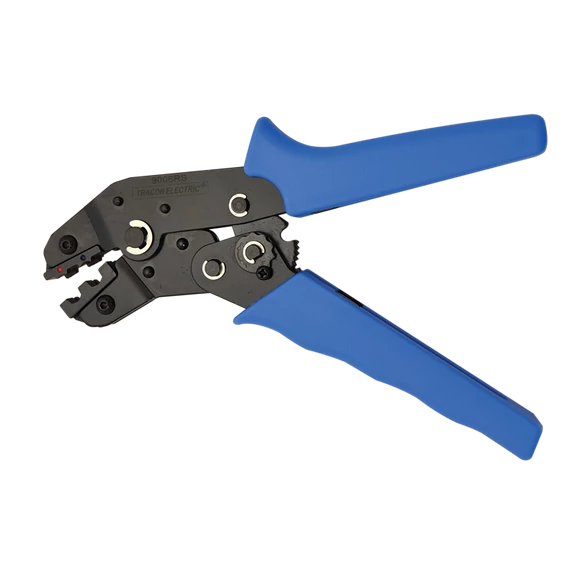 TRACON Présszerszám szigetelt kábelsarukhoz, 0,5-2,5mm2 (9006RS)