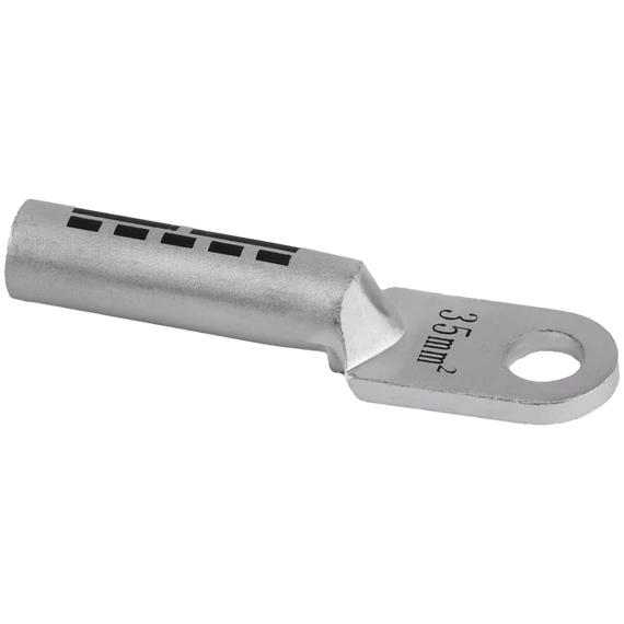 TRACON Szigeteletlen alumínium szemes csősaru, 35mm2, M12, (d1=8,2mm, d2=13mm) (AS35-12)