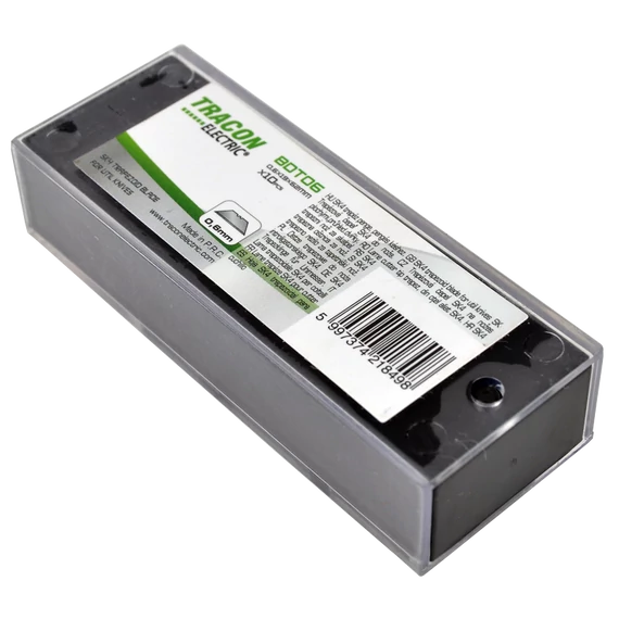 TRACON 10 db SK4 trapéz penge, pengés késhez, 0.6x19x62mm x 10 (BDT06)
