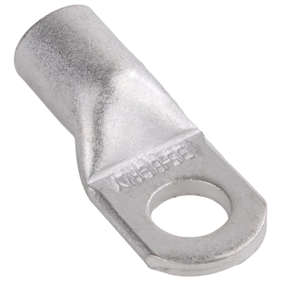 TRACON Szigeteletlen szemes csősaru, ónozott elektrolitréz, 35mm2, M12, (d1=8,2mm, d2=13mm) (CL35-12)