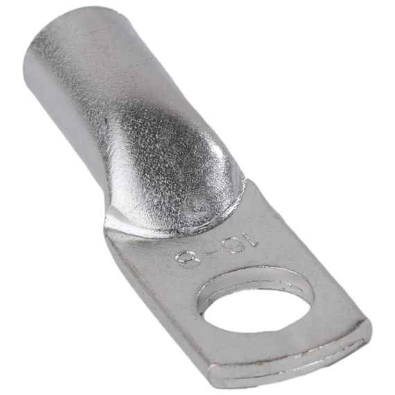 TRACON Szigeteletlen szemes csősaru, ónozott elektrolitréz, 16mm2, M8, (d1=6.8mm, d2=8.2mm) (CLH16-8)