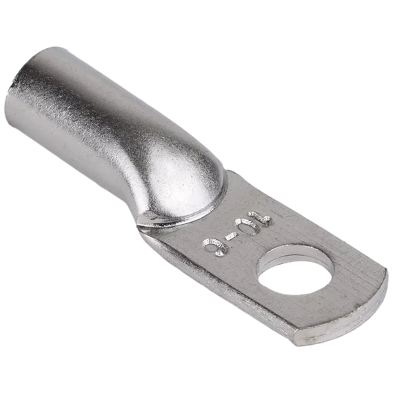 TRACON Szigeteletlen szemes csősaru, ónozott elektrolitréz, 4mm2, M6, (d1=3.8mm, d2=6.4mm) (CLH4-6)