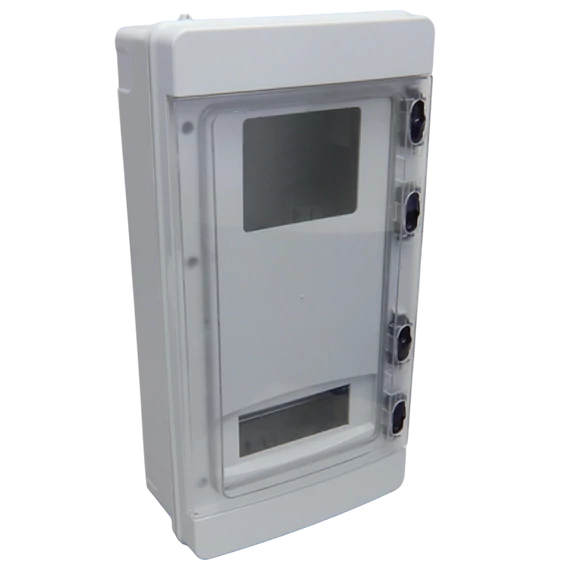 TRACON 3F Fogyasztásmérő szekrény, almérőhöz, 1x6mod + 115x94, HxWxD = 460x240x132mm, IP65, IK10 (CMB3)