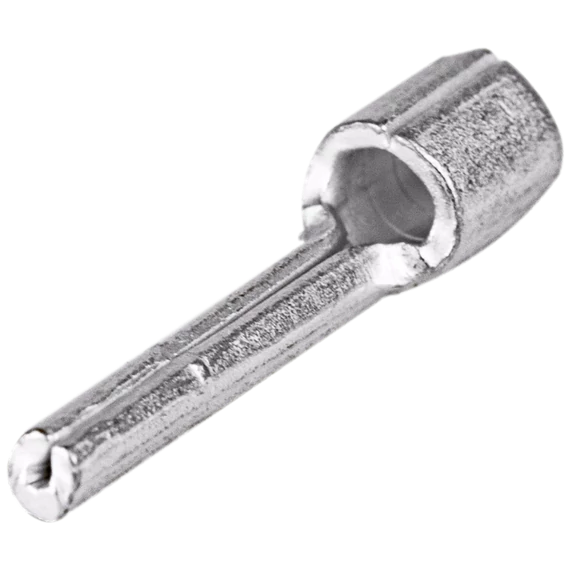 TRACON Szigeteletlen csapos saru, ónozott elektrolitréz, 1,5mm2, (d1=1,7mm, L=16,7mm) (CS1.5)