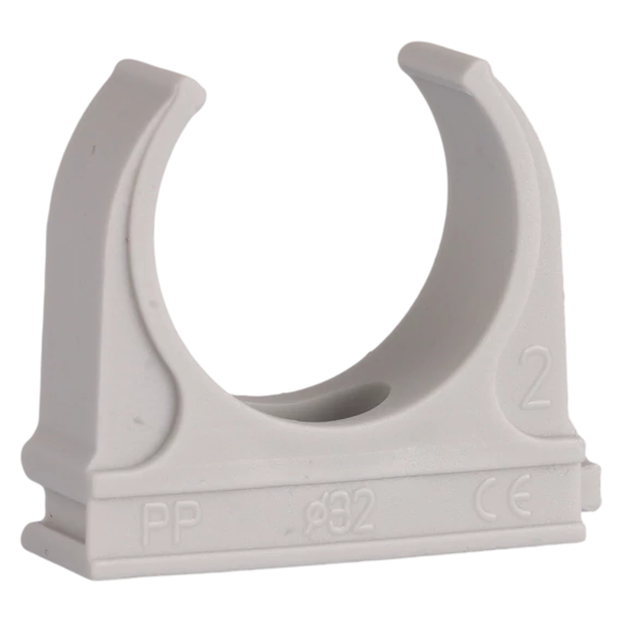 TRACON Csőrögzítő, sorolható klipsz, D=32mm, PP (CSS-32)