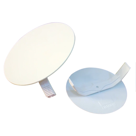 TRACON Dobozfedél rugós, fehér, D=69mm (D60T)