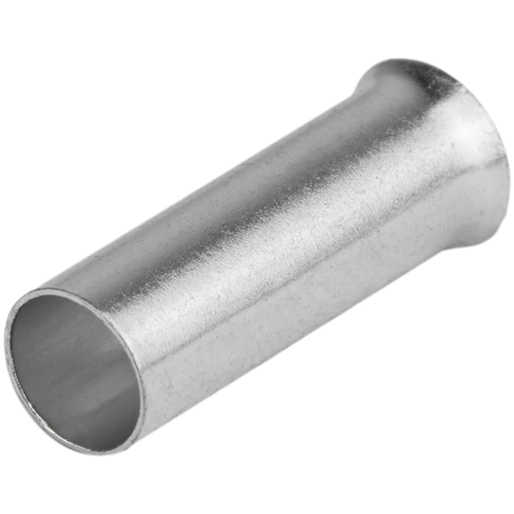 TRACON Szigeteletlen érvéghüvely, ónozott elektrolitréz, 4mm2, L=12mm (E06N)