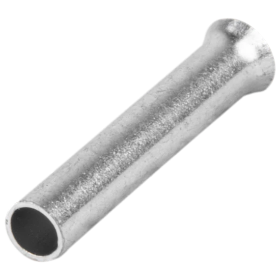 TRACON Szigeteletlen érvéghüvely, ónozott elektrolitréz, 4mm2, L=9mm (E06NR)