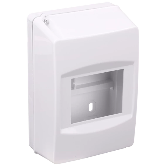 TRACON Falon kívüli elosztódoboz, ajtó nélkül, zárópecsételhető, 1x4 modul, IP40, (HxWxD=150x84x68mm) (EDFK-4/1ANP)