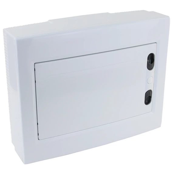TRACON Falon kívüli elosztódoboz, fehér-sík ajtóval, NPE nélkül, 1x12 (12) modul, IP40, (HxWxD=260x330x92mm) (EDFKSN-12/1)