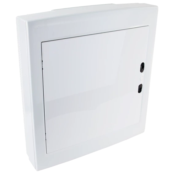 TRACON Falon kívüli elosztódoboz, fehér-sík ajtóval, NPE nélkül, 2x18 (36) modul, IP40, (HxWxD=505x464x100mm) (EDFKSN-18/2)