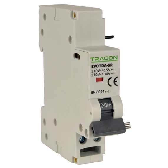 TRACON Munkaáramú kioldó EVOTDA, Us=110-415V AC; W=18mm (EVOTDA-SR)