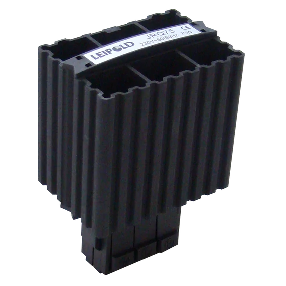 TRACON Fűtőegység elosztószekrényhez, sínre pattintható, 100W, 120-250V AC/DC, max.4,5A (FE100)