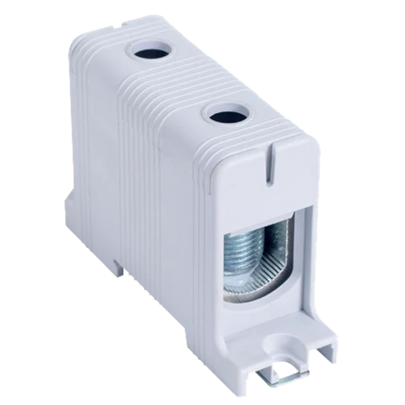TRACON Főáramköri leágazó kapocs, sínre/felületre, szürke, 16-95mm2, max. 1000VAC/1500VDC, max.245A (FLEAL-95/1)