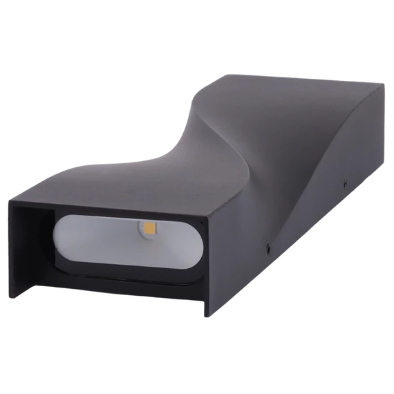 TRACON LED-es kültéri dekor fali lámpa, kétirányú, 230 V, 50 Hz, 11 W, 700 lm, 4000 K, IP65, EEI=G (GARD11NW)