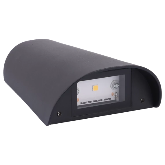 TRACON LED-es kültéri dekor fali lámpa, kétirányú, 230 V, 50 Hz, 11 W, 500 lm, 4000 K, IP65, EEI=G (GARE11NW)