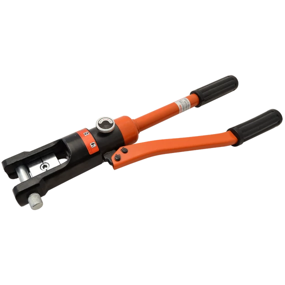TRACON Kézi hidraulikus présszerszám kábelsarukhoz, táska + 10 bélyeg, 16-240mm2 (KHP240)