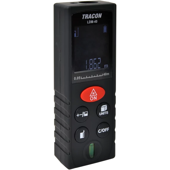 TRACON Lézeres távolságmérő, max. 40m (LDM40)