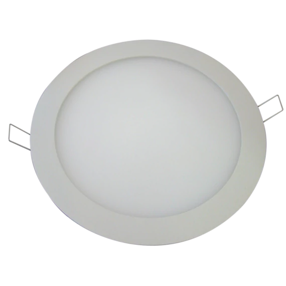 TRACON Beépíthető LED mélysugárzó, fehér, 220-240 VAC, 18 W, 1820 lm, D=220 mm, 2700 K, IP40, EEI=F (LED-DL-18WW)