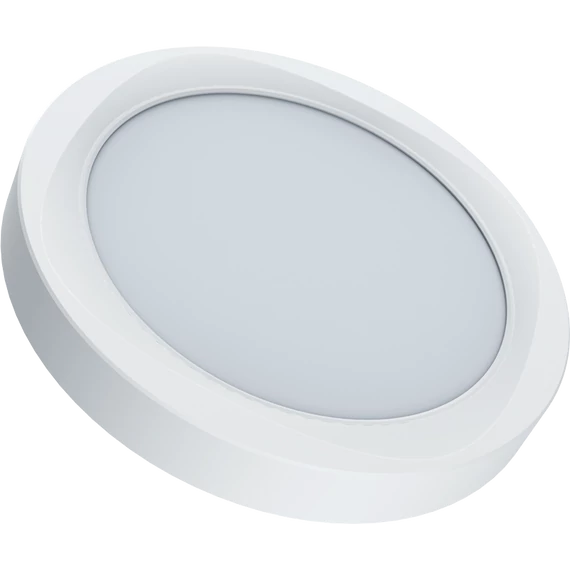 TRACON Falon kívüli LED mélysugárzó,kerek, SAMSUNG chippel, 230 VAC, 18W, 1440lm, D=225x225 mm, 4000 K, IP20, EEI=G (LED-DLFS-18NW)