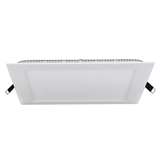TRACON Négyzet alakú, süllyeszthető LED panel, 220-240 VAC, 12 W, 1160 lm, 172x172 mm, 4000 K, IP40, EEI=F (LED-DLN-12NW)