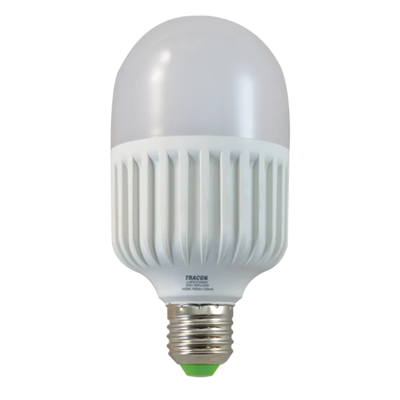 TRACON Nagyteljesítményű LED fényforrás, 230VAC, 20 W, 4000 K, E27, 2050 lm, 270°, EEI=F (LHPE2720NW)