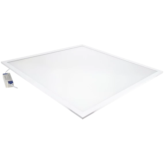 TRACON LED panel, négyzet, fehér, 230VAC, 50Hz, 40W, 3300lm, 2700K, IP40, 595x595mm, EEI=G (LPM606040WW)