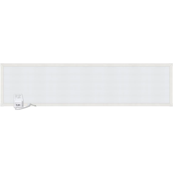 TRACON LED panel, téglalap, fehér, 230V, 50Hz, 40W, 5000lm, 4000K,UGR<19, IP40, 1195x295mm, EEI=E (LPME3012040NW)