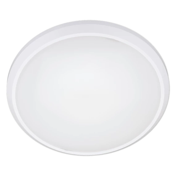 TRACON Mozgásérzékelős fali lámpatest, kerek forma, 230 VAC, 12W, 850lm, 4500K, 10s-10m, 5-2000lx, 9m, EEI=F (MFM12NW)