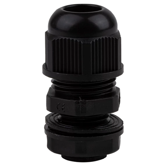 TRACON Metrikus tömítőszelence, fekete, IP66, 3.5-7.5mm (MG-12F)