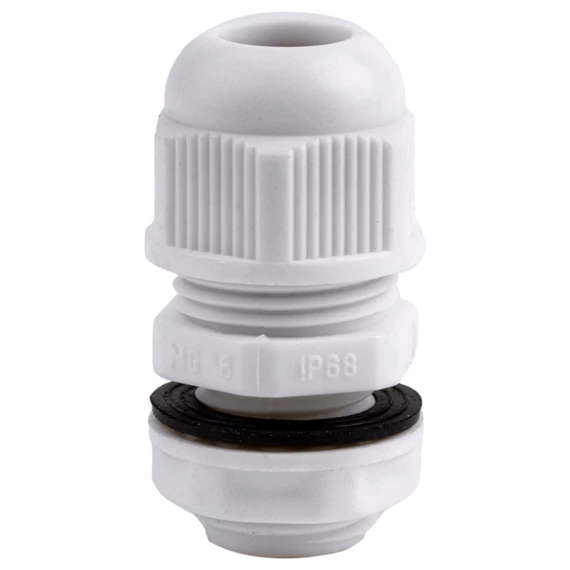 TRACON Metrikus tömítőszelence, szürke, IP66, 6.5-14mm (MG-20)