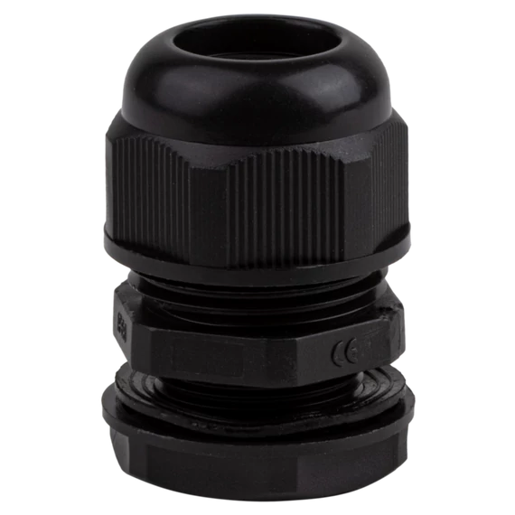 TRACON Metrikus tömítőszelence, fekete, IP66, 15-24mm (MG-32F)