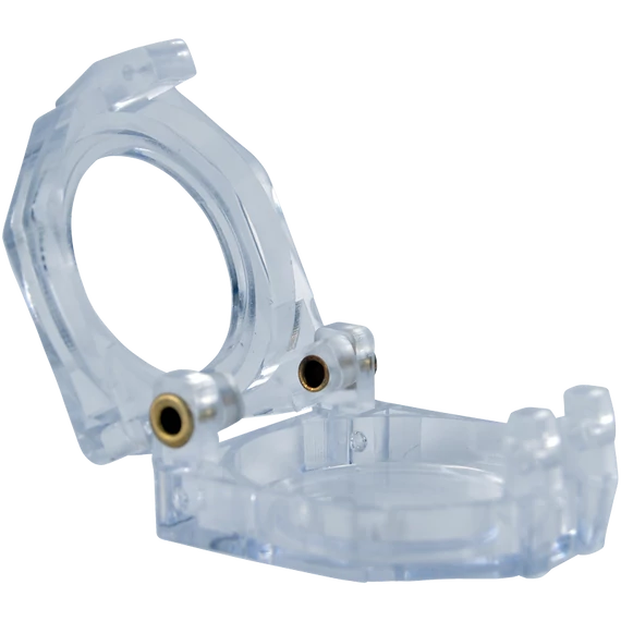 TRACON Plombálható sapka, D=30mm/d=22mm; h=20mm; POLYCARBONATE (NYG3-SCAP)