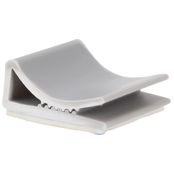 TRACON Öntapadós kábeltartó, L=20mm, W=24mm, H=9mm (OKT20)