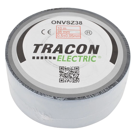 TRACON Önvulkanizáló szalag, fekete, 10mx38mm, -40°C-75°C (ONVSZ38)