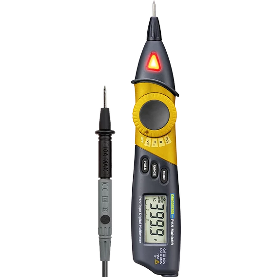 TRACON Kézi digitális multiméter, DCV, ACV, OHM, dioda, NCV (PANMULTISTIFT)